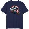 imageMarvel The Falcon the Winter Soldier Captain America Strong TShirtNavy Blue