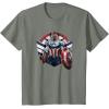 imageMarvel The Falcon the Winter Soldier Captain America Strong TShirtOlive Heather