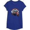 imageMarvel The Falcon the Winter Soldier Captain America Strong TShirtRoyal Blue