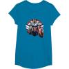 imageMarvel The Falcon the Winter Soldier Captain America Strong TShirtSapphire Blue