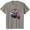 imageMarvel The Falcon the Winter Soldier Captain America Strong TShirtSlate Grey
