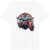 imageMarvel The Falcon the Winter Soldier Captain America Strong TShirtWhite