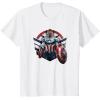 imageMarvel The Falcon the Winter Soldier Captain America Strong TShirtWhite