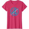 imageMarvel The Fantastic Four First Steps Spacecraft quot4quot Logo TShirtRed Heather