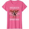 imageMarvel XMen Scarlet Witch Ugly Christmas Sweater TShirtPink Heather