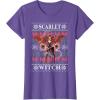 imageMarvel XMen Scarlet Witch Ugly Christmas Sweater TShirtPurple Heather
