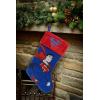 imageRuz Marvel SpiderMan 20quot Applique Christmas Stocking Gift Holder for Stocking Stuffers Indoor Home Decor and Holiday Decoration RedSuperman
