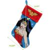 imageRuz Marvel SpiderMan 20quot Applique Christmas Stocking Gift Holder for Stocking Stuffers Indoor Home Decor and Holiday Decoration RedWonder Woman