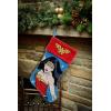imageRuz Marvel SpiderMan 20quot Applique Christmas Stocking Gift Holder for Stocking Stuffers Indoor Home Decor and Holiday Decoration RedWonder Woman