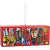 imageHallmark Marvel Comics Heroes and Villains Logo Resin Christmas OrnamentHeroes  Villains