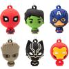 imageHallmark Marvel Super Heroes Mini Christmas Ornaments Shatterproof Set of 6Mini Ornaments