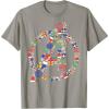 imageMarvel Avengers A Logo Symbol Holiday Christmas Icons TShirtSlate Grey