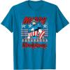 imageMarvel Christmas Captain America Ugly Sweater Pattern TShirtSapphire Blue