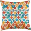 imageMarvel Studios The Fantastic Four First Steps Retro Icons Throw Pillow18x18