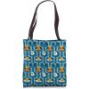 imageMarvel Studios The Fantastic Four First Steps Retro Pattern Tote Bag