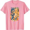 imageMarvel The Fantastic Four First Steps Teamup Distressed TShirtPink