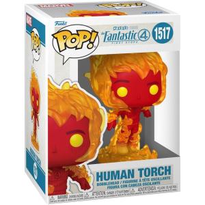 imageFunko Pop Marvel The Fantastic Four First Steps  Human Torch  Fantastic Four 2025  Collectable Vinyl Figure  Gift Idea  Official Merchandise  Toys for Kids ampamp Adults  Movies Fans