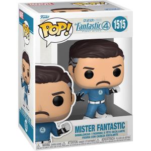 imageFunko Pop Marvel The Fantastic Four First Steps  MrFantastic  Fantastic Four 2025  Collectable Vinyl Figure  Gift Idea  Official Merchandise  Toys for Kids ampamp Adults  Movies Fans
