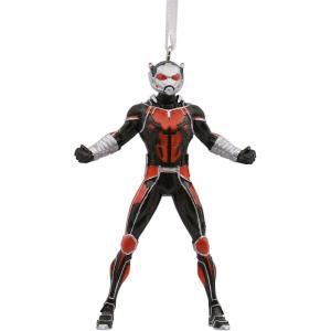 imageHallmark Marvel Comics Heroes and Villains Logo Resin Christmas OrnamentAnt Man