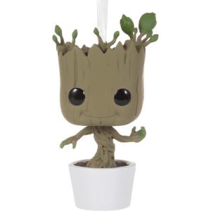 imageHallmark Marvel Guardians of The Galaxy Rocket Funko POP Christmas OrnamentGroot