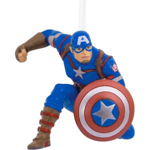 imageHallmark Marvel SpiderGwen Resin Christmas OrnamentCaptain America