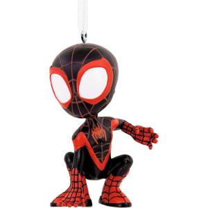 imageHallmark Marvel SpiderGwen Resin Christmas OrnamentMiles Morales