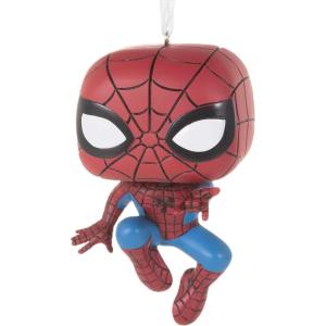 imageHallmark Marvel SpiderMan Funko POP Resin Christmas OrnamentSpiderMan
