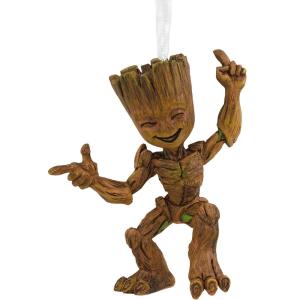 imageHallmark Marvel Studios Guardians of The Galaxy Vol 3 Rocket Christmas OrnamentLittle Groot