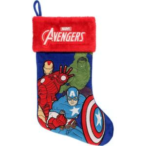 imageRuz Marvel SpiderMan 20quot Applique Christmas Stocking Gift Holder for Stocking Stuffers Indoor Home Decor and Holiday Decoration RedModern