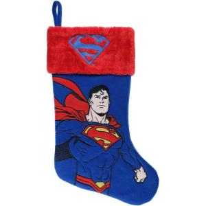 imageRuz Marvel SpiderMan 20quot Applique Christmas Stocking Gift Holder for Stocking Stuffers Indoor Home Decor and Holiday Decoration RedSuperman