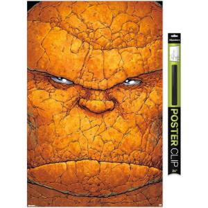 imageTrends International Marvel Publishing The Thing  Ultimate Fantastic Four 14 Wall Poster 34L x 224W Premium Unframed VersionPremium Poster  Clip Bundle