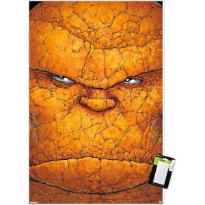 imageTrends International Marvel Publishing The Thing  Ultimate Fantastic Four 14 Wall Poster 34L x 224W Premium Unframed VersionPremium Poster  Mount Bundle