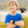 imageAccutime Marvel SpiderMan Red Educational Touchscreen Smart Watch Toy for Boys Girls Toddlers  Selfie Cam Learning Games Alarm Calculator Pedometer and More Model SPD4588AZBlack