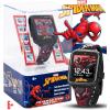 imageAccutime Marvel SpiderMan Red Educational Touchscreen Smart Watch Toy for Boys Girls Toddlers  Selfie Cam Learning Games Alarm Calculator Pedometer and More Model SPD4588AZBlack