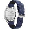 imageCitizen EcoDrive Mens Marvel Spider Man Watch in Stainless Steel with Blue Polyurethane Strap Spider Man Art Blue Dial 3Hand Date 42mm Model AW168003W