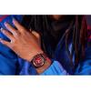 imageCitizen Mens EcoDrive Marvel Miles Morales Black Ion Plated Stainless Steel Case with Black Leather Strap WatchBlack Dial42mm Model AW168500W