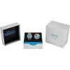imageCitizen Mens EcoDrive The Fantastic 4 SilverTone Super Titanium Watch Blue Dial DayDate Model AW013166W