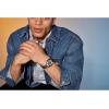 imageCitizen Mens EcoDrive The Fantastic 4 SilverTone Super Titanium Watch Blue Dial DayDate Model AW013166W