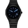 imageCitizen Mens EcoDrive The Fantastic 4 SilverTone Super Titanium Watch Blue Dial DayDate Model AW013166W