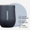 imageCorkcicle Stemless Insulated Wine Glass Tumbler  Keeps Beverages Cold 6 Hours ampamp Hot 3 Hours  Stainless Steel  EasyGrip  Summer Drinkware Gift  Keeps Drinks Ice Cold  12 oz  SpiderManCaptain America