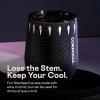 imageCorkcicle Stemless Insulated Wine Glass Tumbler  Keeps Beverages Cold 6 Hours ampamp Hot 3 Hours  Stainless Steel  EasyGrip  Summer Drinkware Gift  Keeps Drinks Ice Cold  12 oz  SpiderManBlack Panther