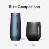 imageCorkcicle Stemless Insulated Wine Glass Tumbler  Keeps Beverages Cold 6 Hours ampamp Hot 3 Hours  Stainless Steel  EasyGrip  Summer Drinkware Gift  Keeps Drinks Ice Cold  12 oz  SpiderManDarth Vader