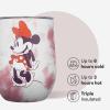 imageCorkcicle Stemless Insulated Wine Glass Tumbler  Keeps Beverages Cold 6 Hours ampamp Hot 3 Hours  Stainless Steel  EasyGrip  Summer Drinkware Gift  Keeps Drinks Ice Cold  12 oz  SpiderManRed Minnie Mouse