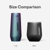 imageCorkcicle Stemless Insulated Wine Glass Tumbler  Keeps Beverages Cold 6 Hours ampamp Hot 3 Hours  Stainless Steel  EasyGrip  Summer Drinkware Gift  Keeps Drinks Ice Cold  12 oz  SpiderManBlue Mickey Mouse