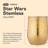 imageCorkcicle Stemless Insulated Wine Glass Tumbler  Keeps Beverages Cold 6 Hours ampamp Hot 3 Hours  Stainless Steel  EasyGrip  Summer Drinkware Gift  Keeps Drinks Ice Cold  12 oz  SpiderManC3PO