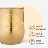 imageCorkcicle Stemless Insulated Wine Glass Tumbler  Keeps Beverages Cold 6 Hours ampamp Hot 3 Hours  Stainless Steel  EasyGrip  Summer Drinkware Gift  Keeps Drinks Ice Cold  12 oz  SpiderManC3PO
