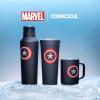 imageCorkcicle Stemless Insulated Wine Glass Tumbler  Keeps Beverages Cold 6 Hours ampamp Hot 3 Hours  Stainless Steel  EasyGrip  Summer Drinkware Gift  Keeps Drinks Ice Cold  12 oz  SpiderManCaptain America