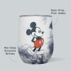 imageCorkcicle Stemless Insulated Wine Glass Tumbler  Keeps Beverages Cold 6 Hours ampamp Hot 3 Hours  Stainless Steel  EasyGrip  Summer Drinkware Gift  Keeps Drinks Ice Cold  12 oz  SpiderManBlue Mickey Mouse