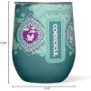 imageCorkcicle Stemless Insulated Wine Glass Tumbler  Keeps Beverages Cold 6 Hours ampamp Hot 3 Hours  Stainless Steel  EasyGrip  Summer Drinkware Gift  Keeps Drinks Ice Cold  12 oz  SpiderManDisney Princess Jasmine