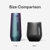 imageCorkcicle Stemless Insulated Wine Glass Tumbler  Keeps Beverages Cold 6 Hours ampamp Hot 3 Hours  Stainless Steel  EasyGrip  Summer Drinkware Gift  Keeps Drinks Ice Cold  12 oz  SpiderManBlack Panther